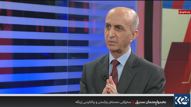عه‌بدولڕه‌حمان سدیق هۆكاری زیادبوونی شه‌پۆله‌كانی خۆڵبارین ده‌خاته‌ڕوو